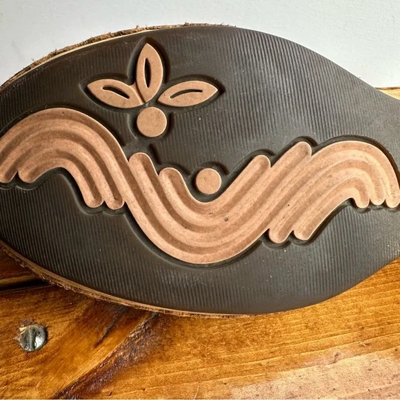 Clarks Artisan Collection Retro Mary Jane Style Leather Wedge Heels Women’s 7 - Picture 6 of 9